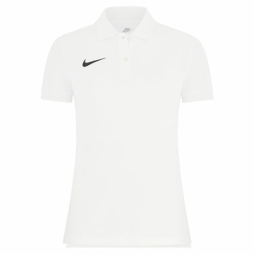 Nike Womens Nike Team Cotton Polo - White T-Shirt Donna