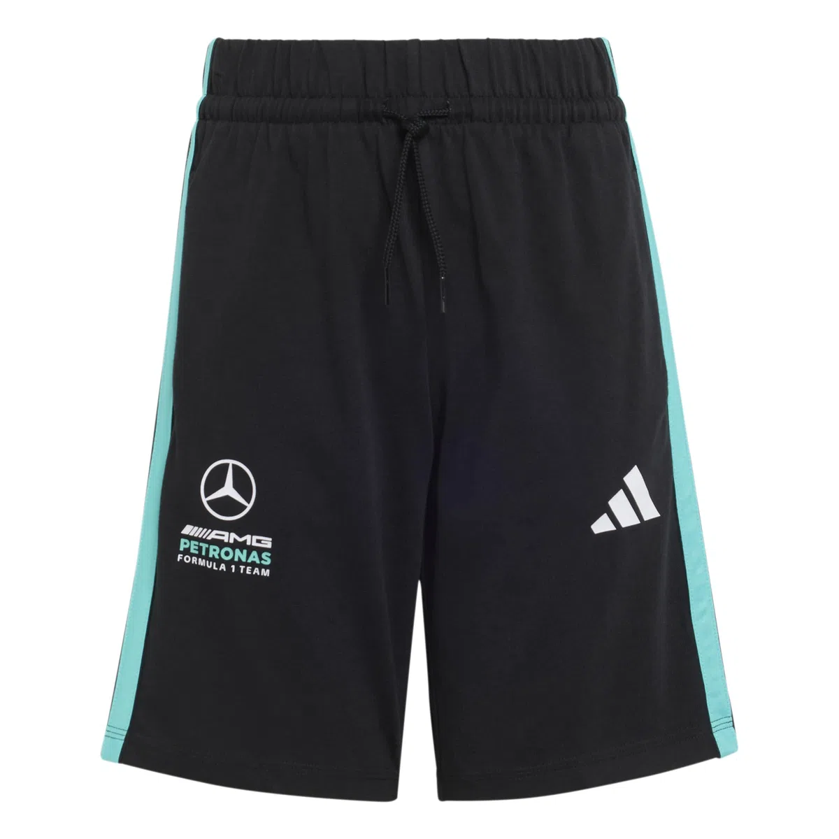Adidas - Mercedes - Amg Petronas Formula 1 Team Dna Short, Pantaloncini Unisex - Bambini e Ragazzi