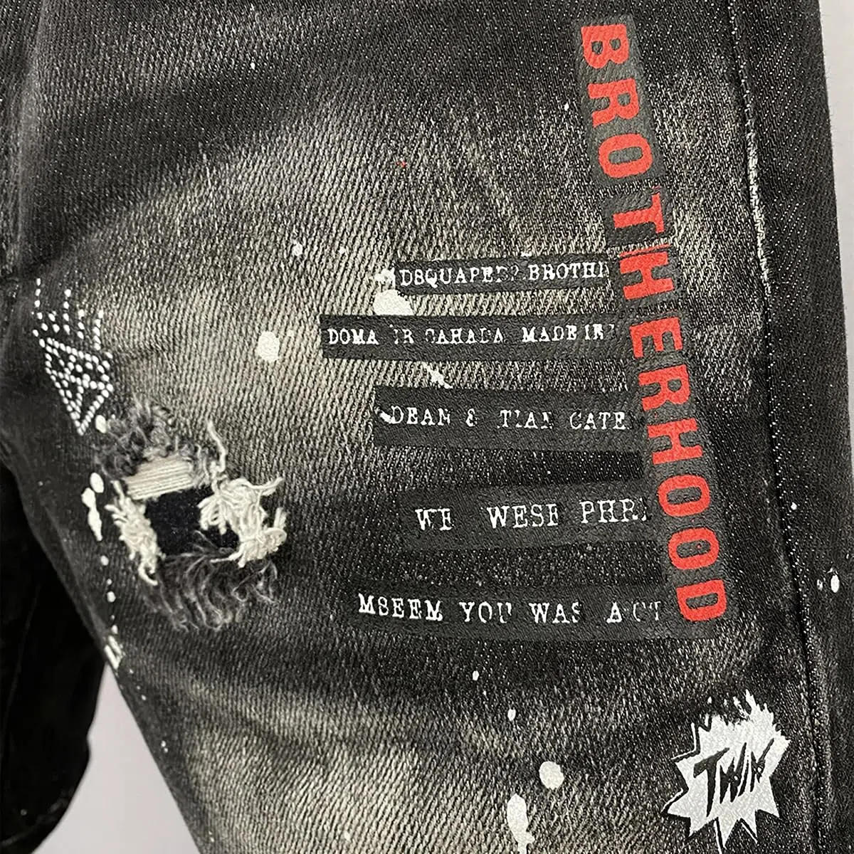 Pantaloncini Jeans Uomo Estivi – Shorts in Denim Slim Fit Strappati, Elasticizzati e Comodi, Jeans Corti Stile Streetwear Y2K, Casual Hip Hop con Tasche