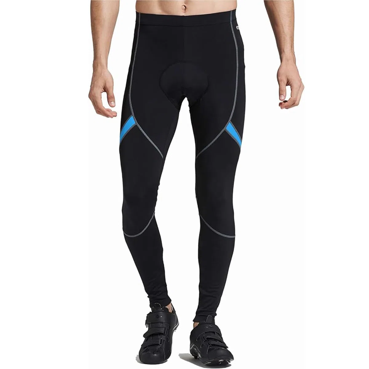 Santic Pantaloni Ciclismo Uomo Lunghi Imbottiti Pantaloni Ciclista Uomo Pantaloni Bici