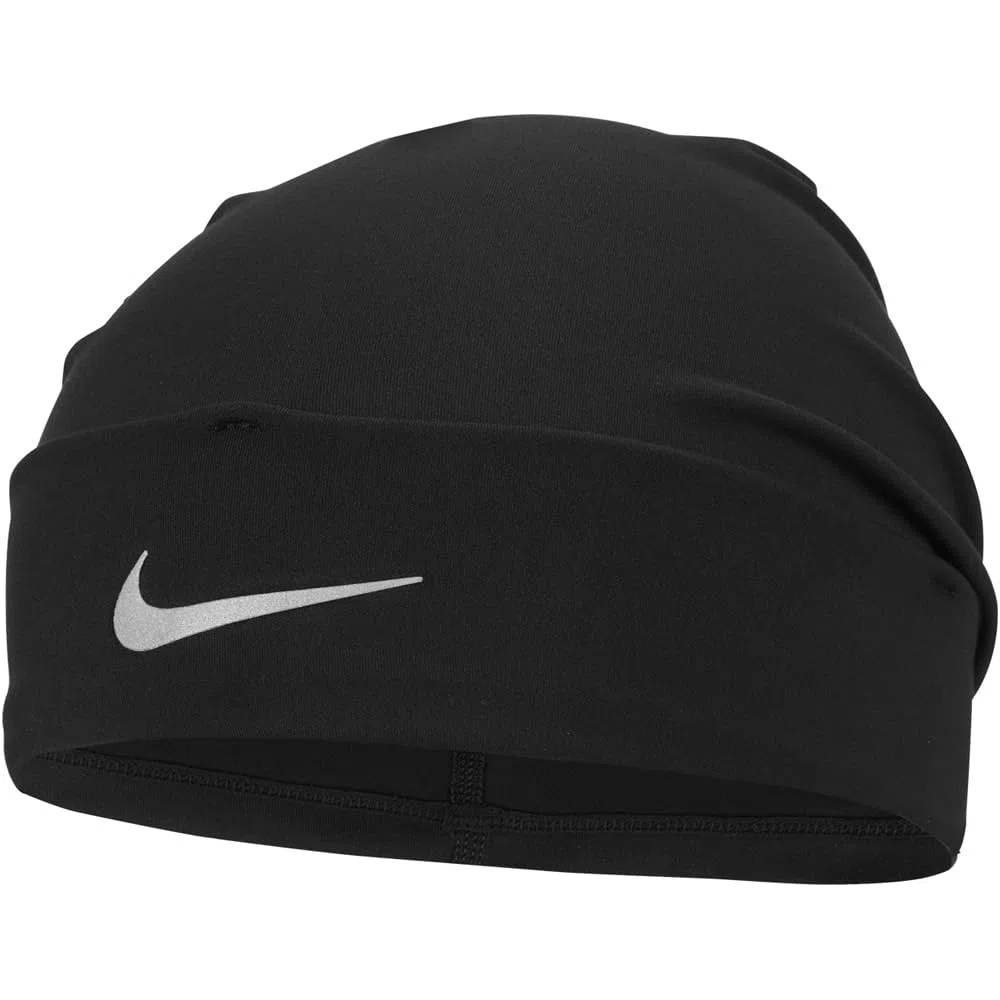 Nike Unisex Dri-Fit Peak Cuffed Berretto Black/Silver One Size