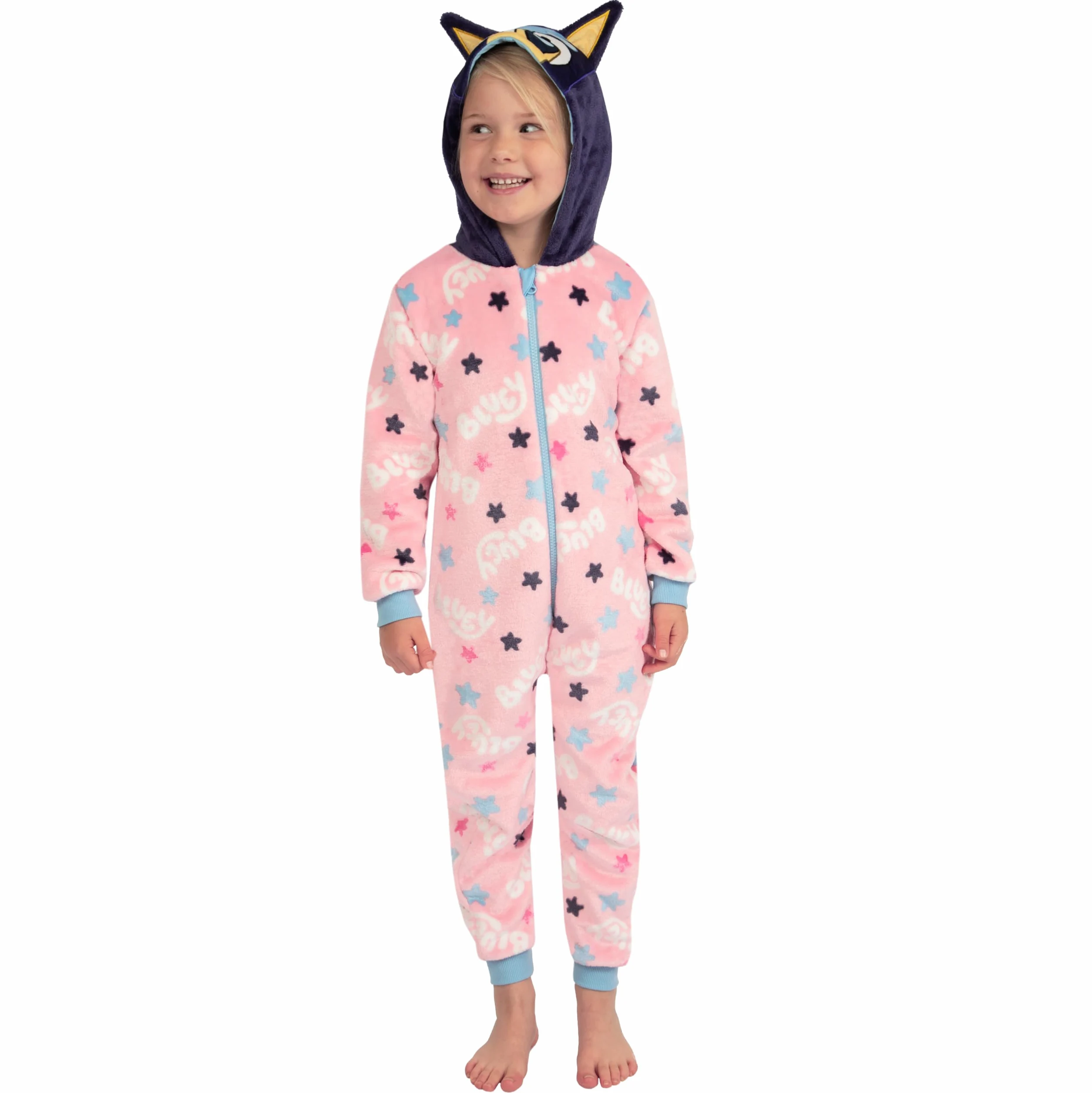 BlueY Pigiama | Pigiama Bambina | Pigiamone Intero Bambina | Pigiamone Ragazza | 18 Mesi E 8 Anni