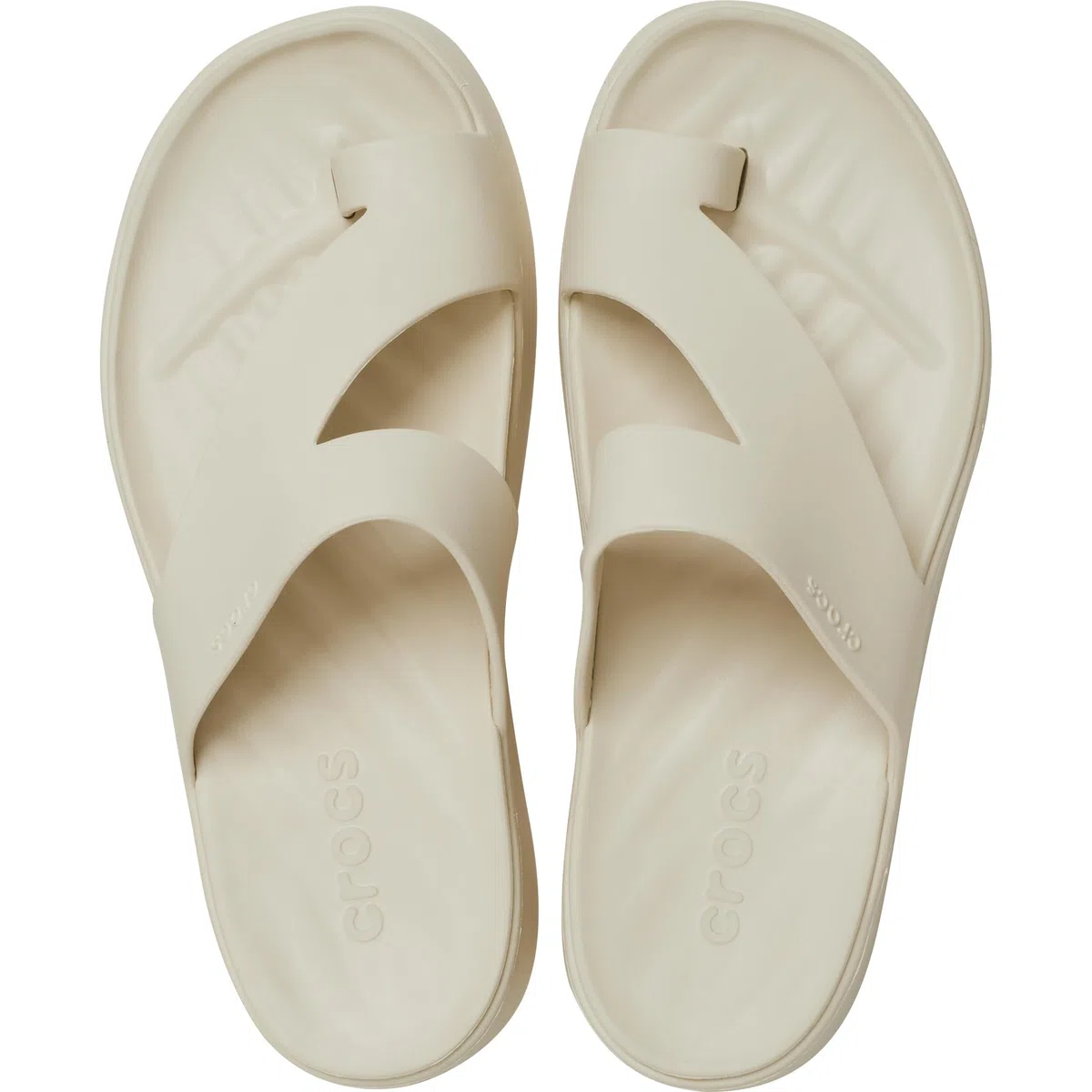 Crocs Sandali da donna Getaway Toe Loop con plateau