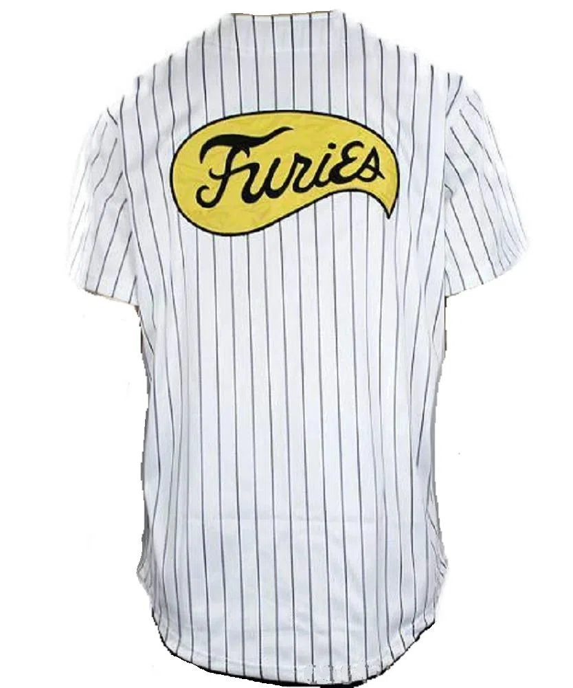 costumebase T-Shirt Costume da Baseball in Jersey a Righe Stile Furie