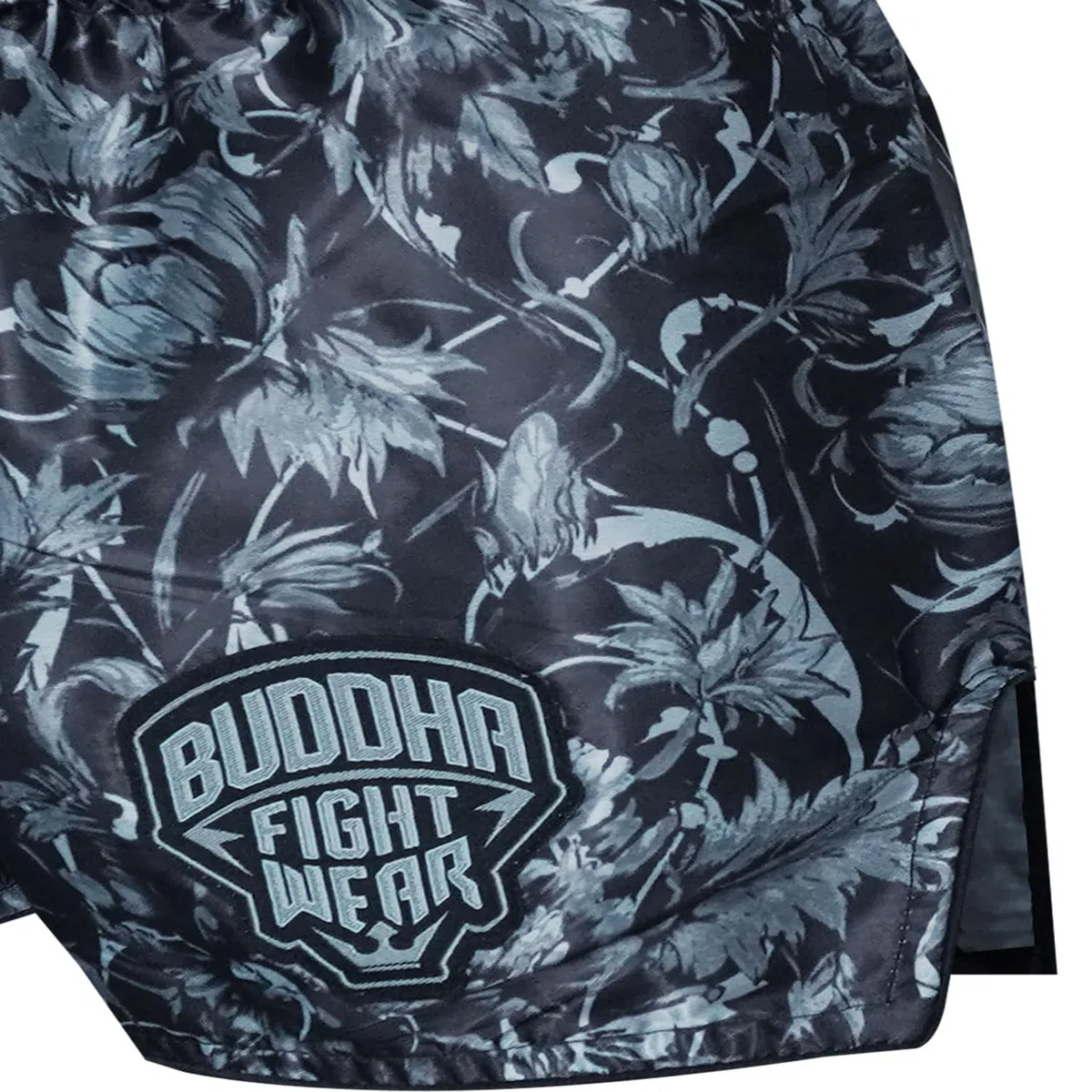Buddha Fight Wear - Pantaloni Muay Thai e Kick Boxing Modello Diavolo Europeo - Tessuto Raso Premium - Nuovo
