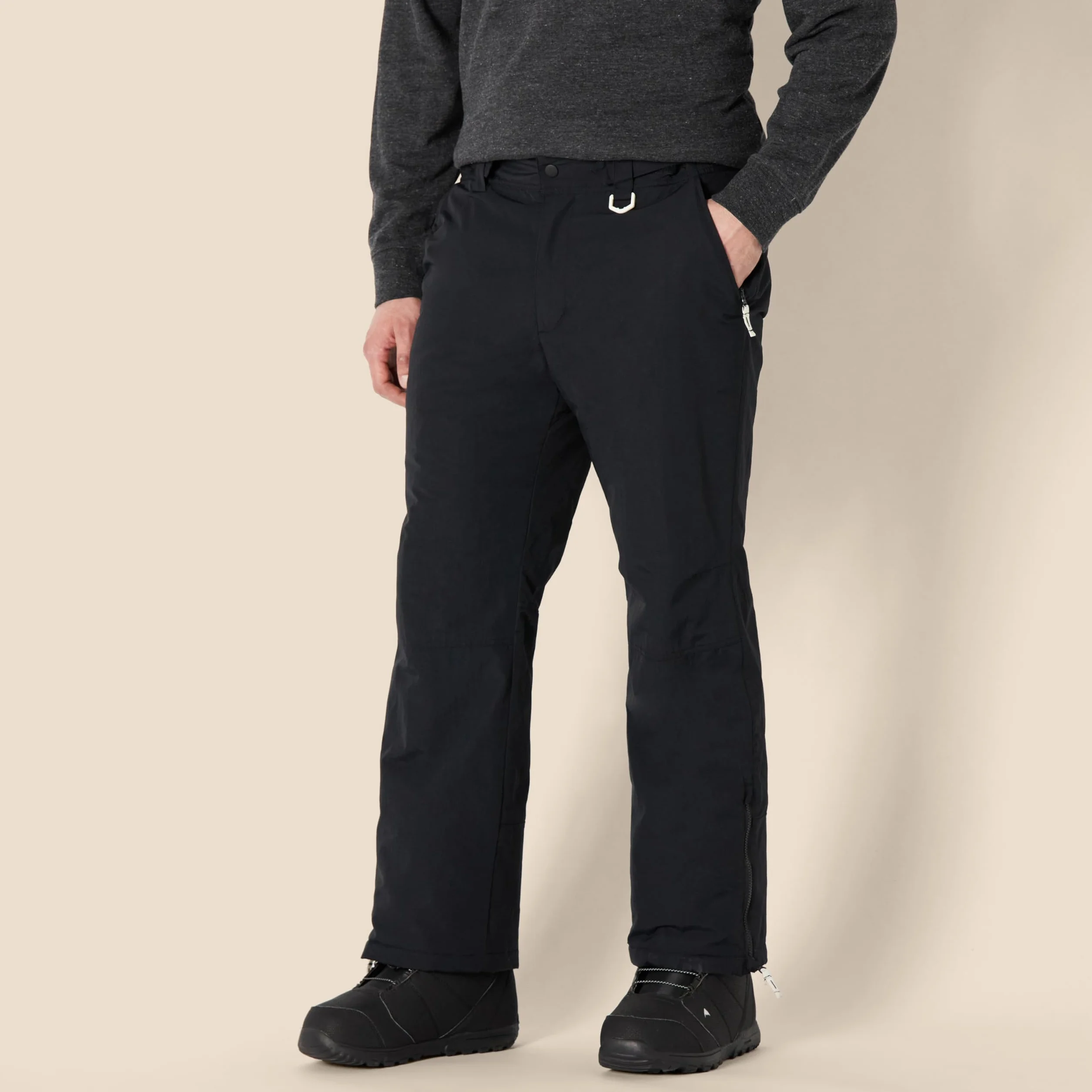 Amazon Essentials Uomo Pantaloni da Neve Imbottiti Antiacqua per Snowboard e Sci