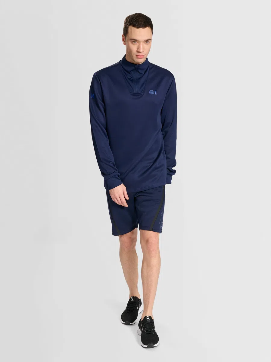 Hummel Hmlcourt Half Zip L/S Maglione Uomo