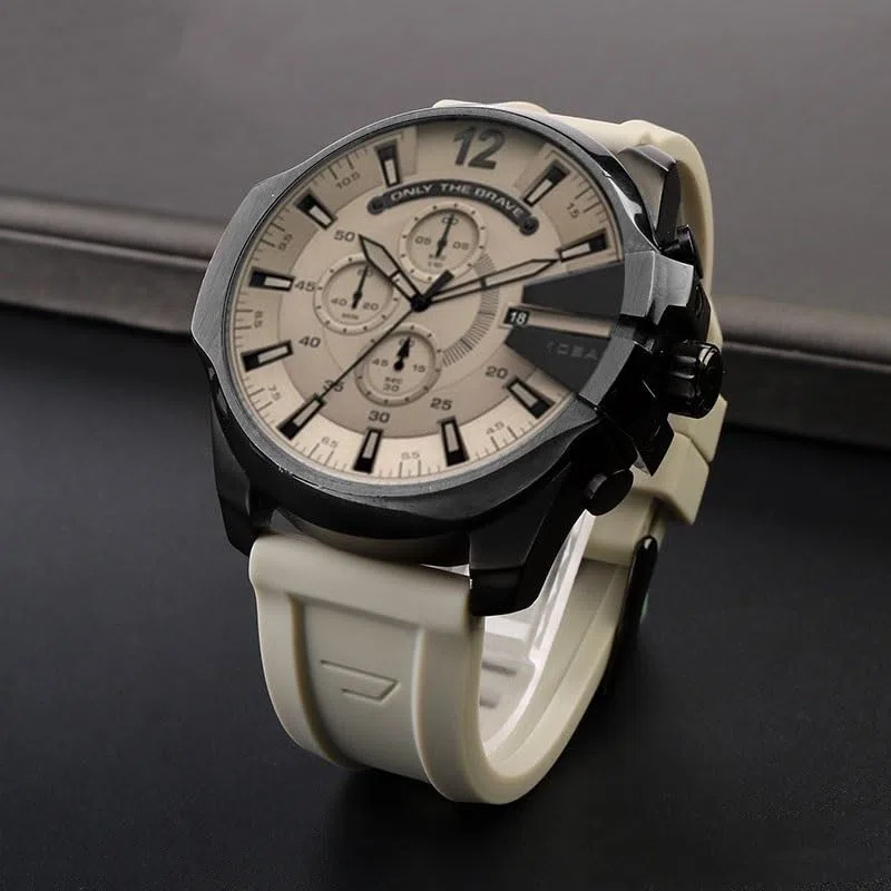 Cinturino in gomma per orologio Diesel DZ4496, DZ4323, DZ7416, DZ4476. Cinturino in silicone.