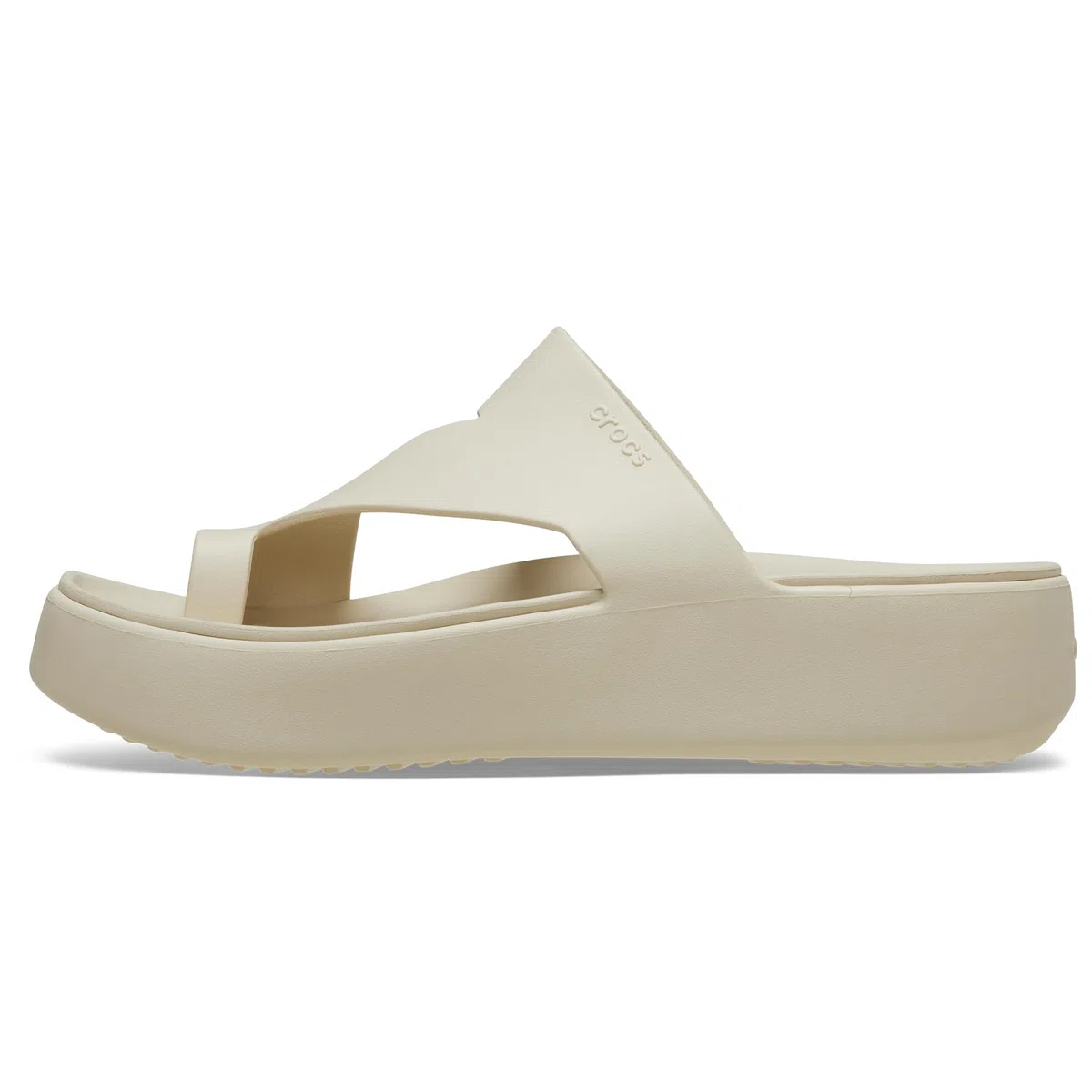 Crocs Sandali da donna Getaway Toe Loop con plateau