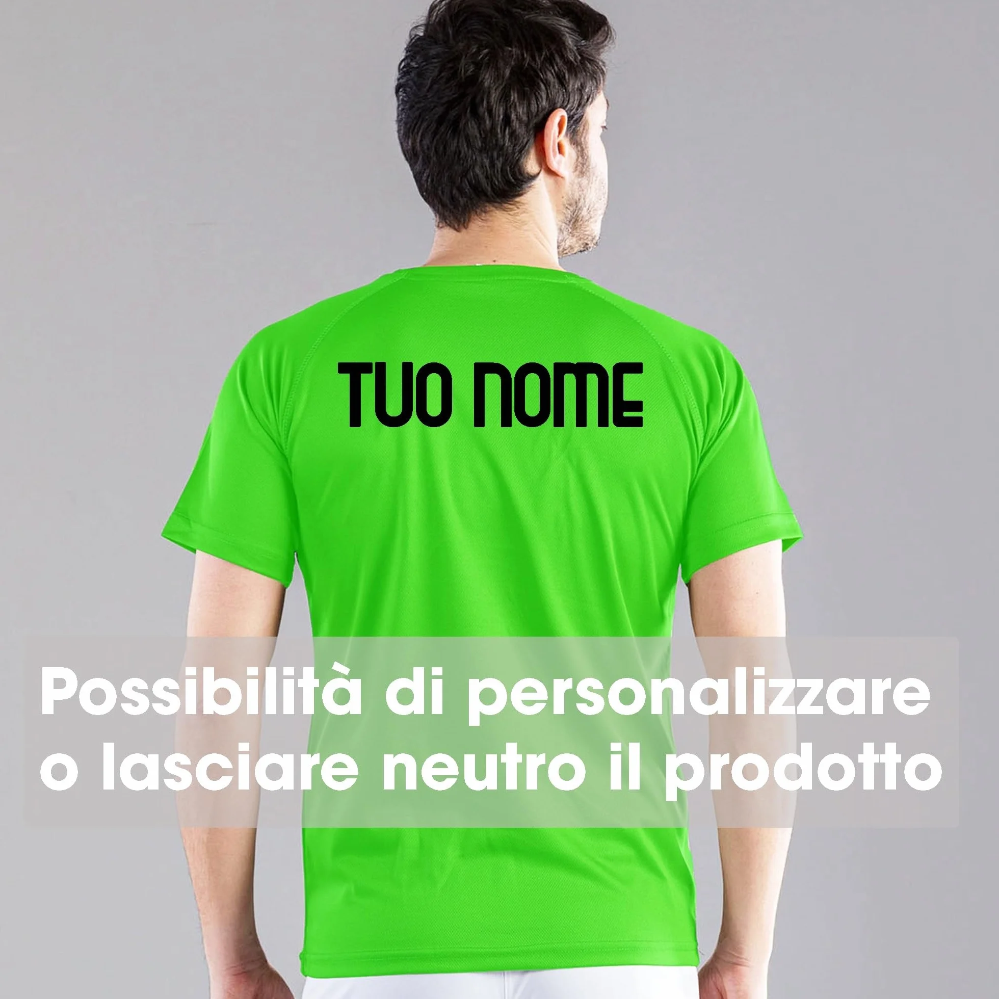 Completo Padel Uomo Personalizzabile Traspirante composto da Maglia e Pantaloncini Con Tasche, Abbigliamento Padel Made In Italy