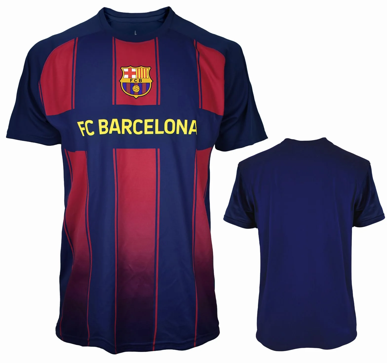 FC Barcelona Maglia Calcio Stagione 2025/26. Replica Stadio Ufficiale per Adulto, Ragazzo e Bambino