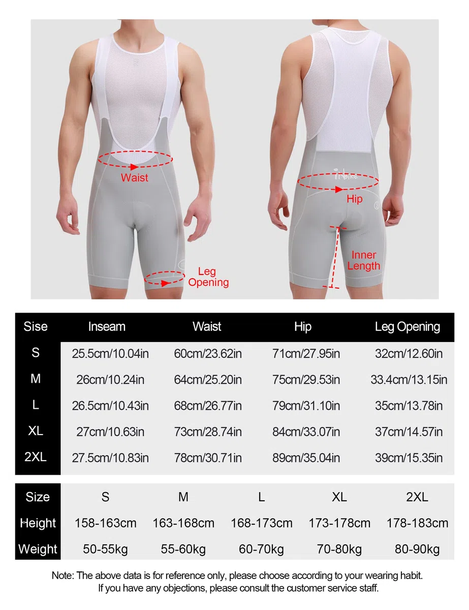 INBIKE Salopette Ciclismo Uomo con Fodello 3D Salopette Bici da Strada Pantaloncini MTB Traspirante Asciugatura Rapida Abbigliamento Ciclismo Estivi