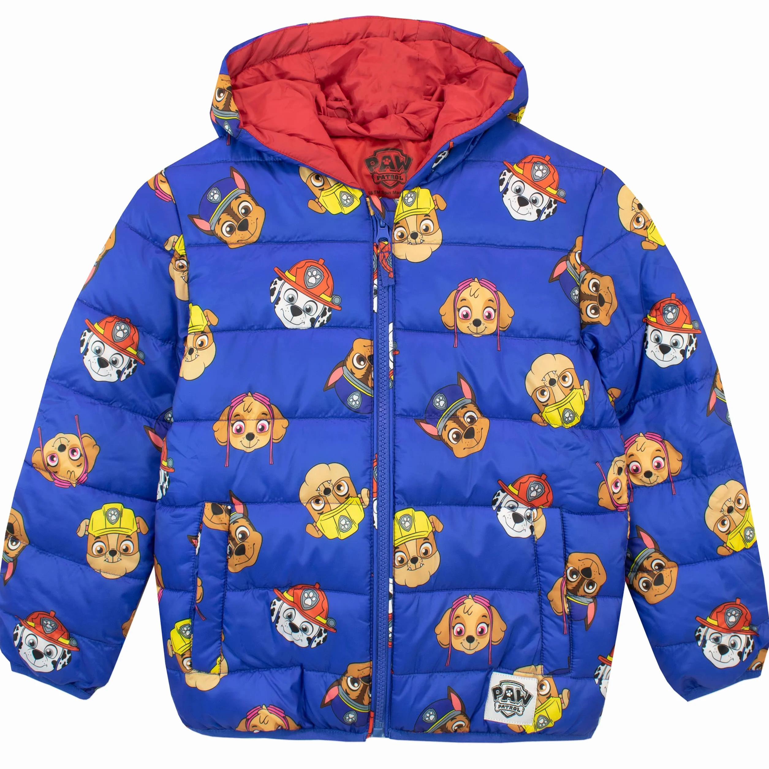Paw Patrol Ragazzi Cappotto Chase Rubble