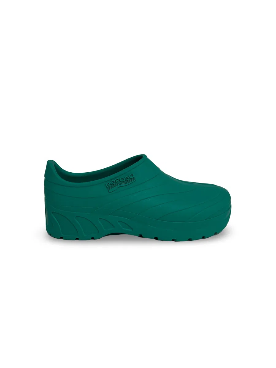 REPOSA Smart PRO - Scarpe Sanitarie Donna e Uomo in Gomma con Chiusura Tallone e Solette, Zoccoli Sanitari Donna e Uomo Sterilizzabili e Antishock, Scarpe da Lavoro Sanitario Comode e Anatomiche