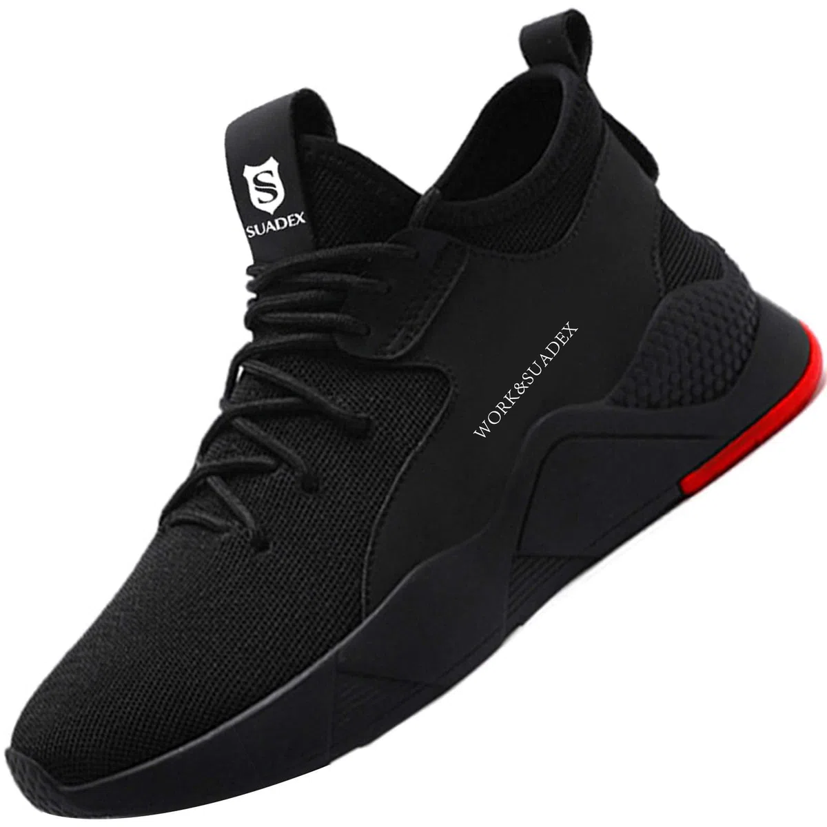SUADEX Scarpe Antinfortunistiche Uomo Donna Scarpe da Lavoroleggere Alte Comode Scarpe Sicurezza