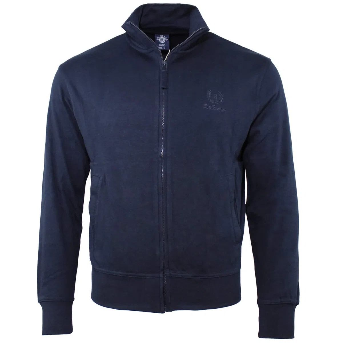 Felpa Leggera Be Board Taglie Over Art. 9114/CONF 100% Cotone con Tasche e Zip Intera 3XL-4XL-5XL-6XL