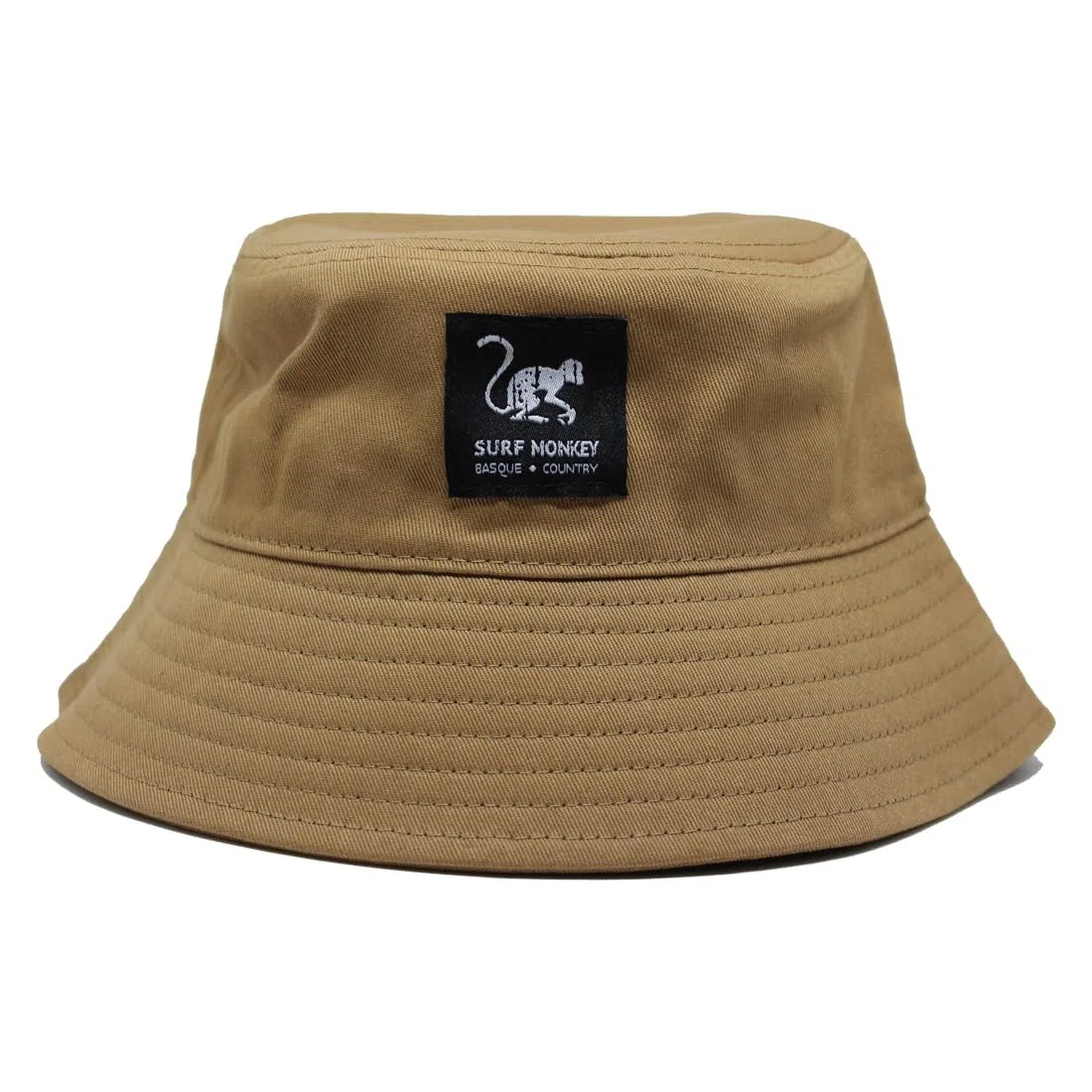 Surf Monkey Bucket Hat - Cappello da pescatore uomo/donna, senza corda, 100% cotone