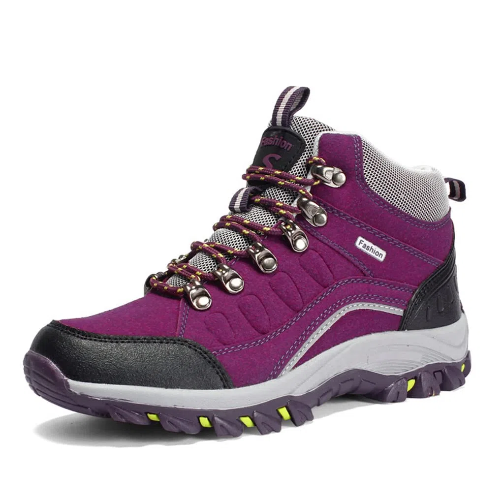 Scarpe da Trekking da Donna Scarpe da Trekking da Arrampicata Antiscivolo Impermeabili Stivaletti da Esterno Scarpe da Trekking