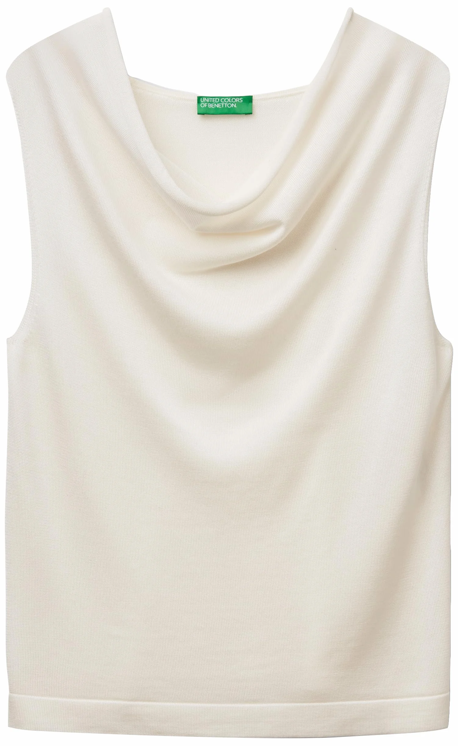 United Colors of Benetton Maglia G/C S/M 123vd10dd Maglioncino a Gilet Donna (Pacco da 1)