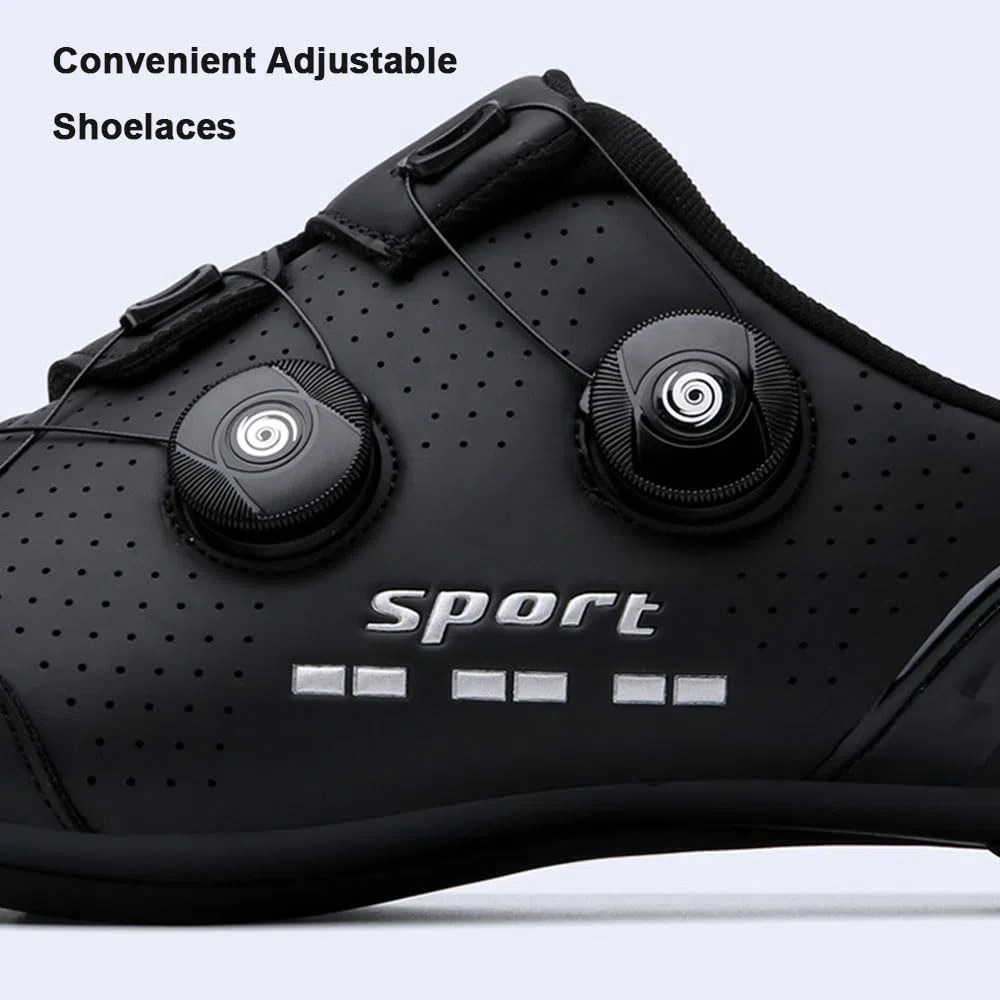 Scarpe MTB Uomo Donna, Scarpe Ciclismo Strada Uomo, per Bici da Corsa, Spinning, Gravel, Mountain Bike, Flat - Suola in Gomma, 37-48 EU