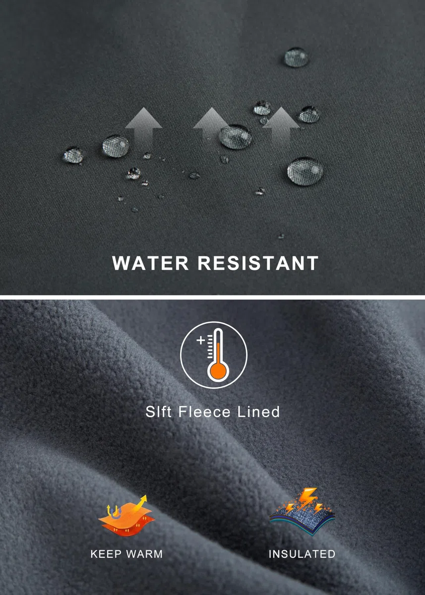 Libin Pantaloni Trekking Donna Invernali Pantaloni Sci Softshell Termici Escursionismo Impermeabili Neve Lavoro Pantaloni da All'aperto Outdoor