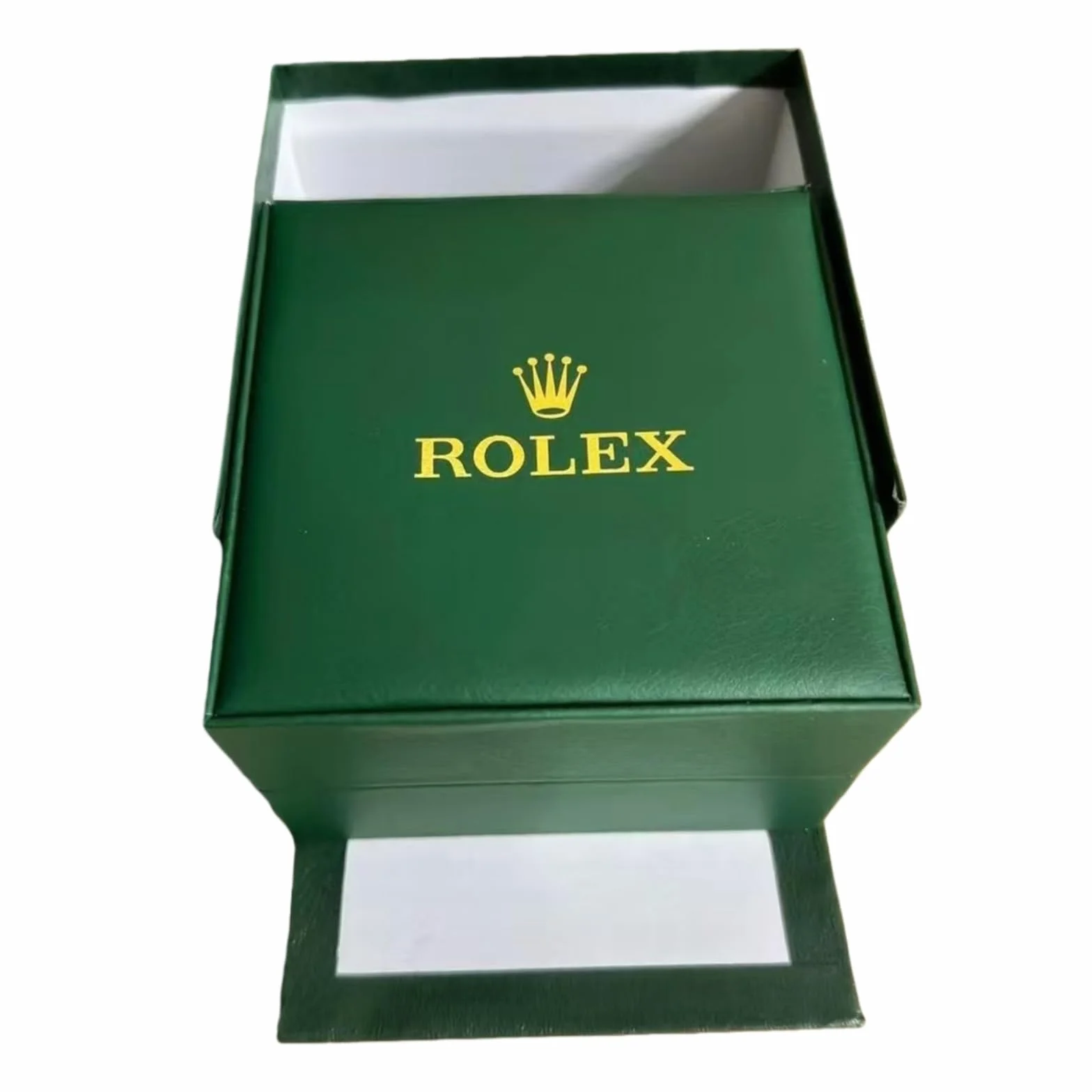 Compatta Orologio Vetrina Verde Singolo Slot Conservazione Scatola Protezione Porta Con Esterno Imballaggio Custodia per Rolex Box