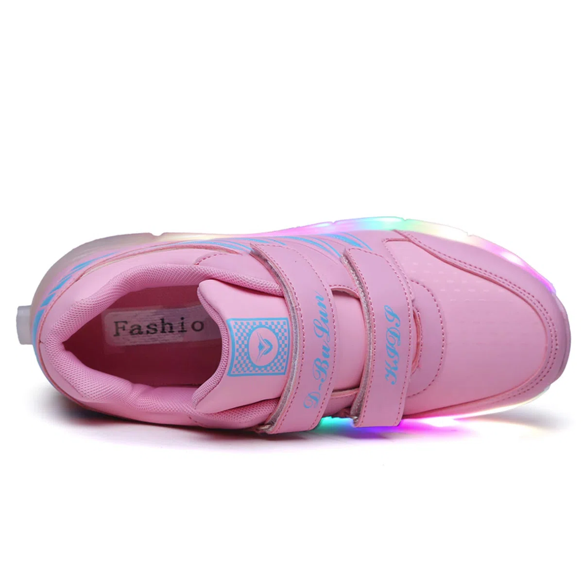 Unisex Bambino Scarpe con Rotelle,Luci LED Pattini a Rotelle Bambina Automatiche Skate Formatori Scarpe Bambino Sportive Ginnastica Lampeggiante Outdoor Multisport Running Sneaker