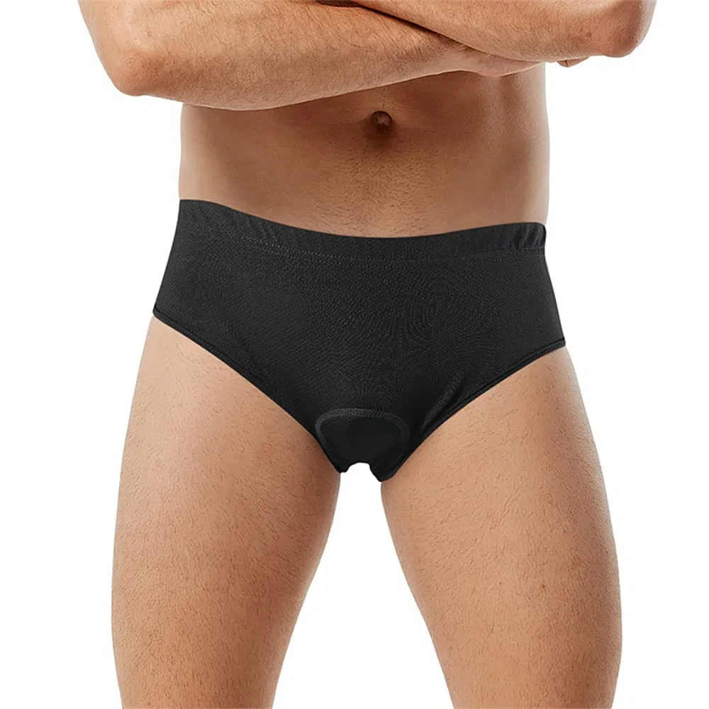 Ciclismo Uomo Gel Imbottito Boxer Traspirante Triangolo Traspirante Biancheria Intimo Mutande Pantaloncini da Ciclismo Bici