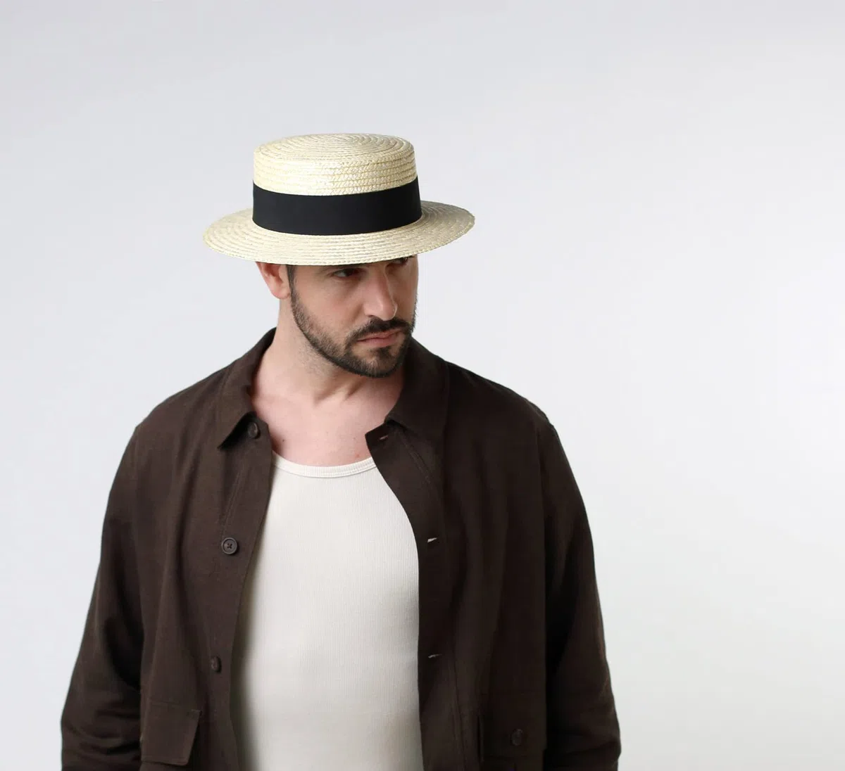 Cappello Paglietta Boater