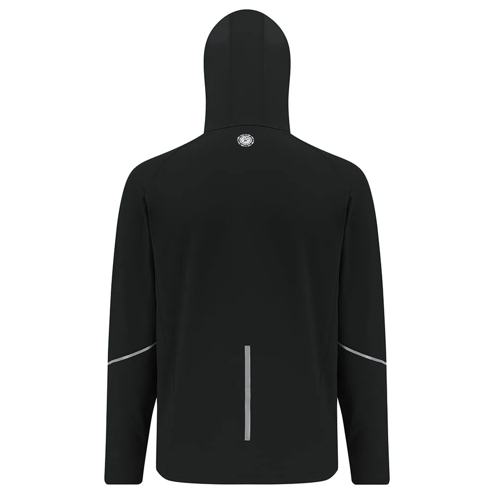 Time To Run Giacca Termica Da Uomo Da Corsa Con Zip e Cappuccio Thermo Running