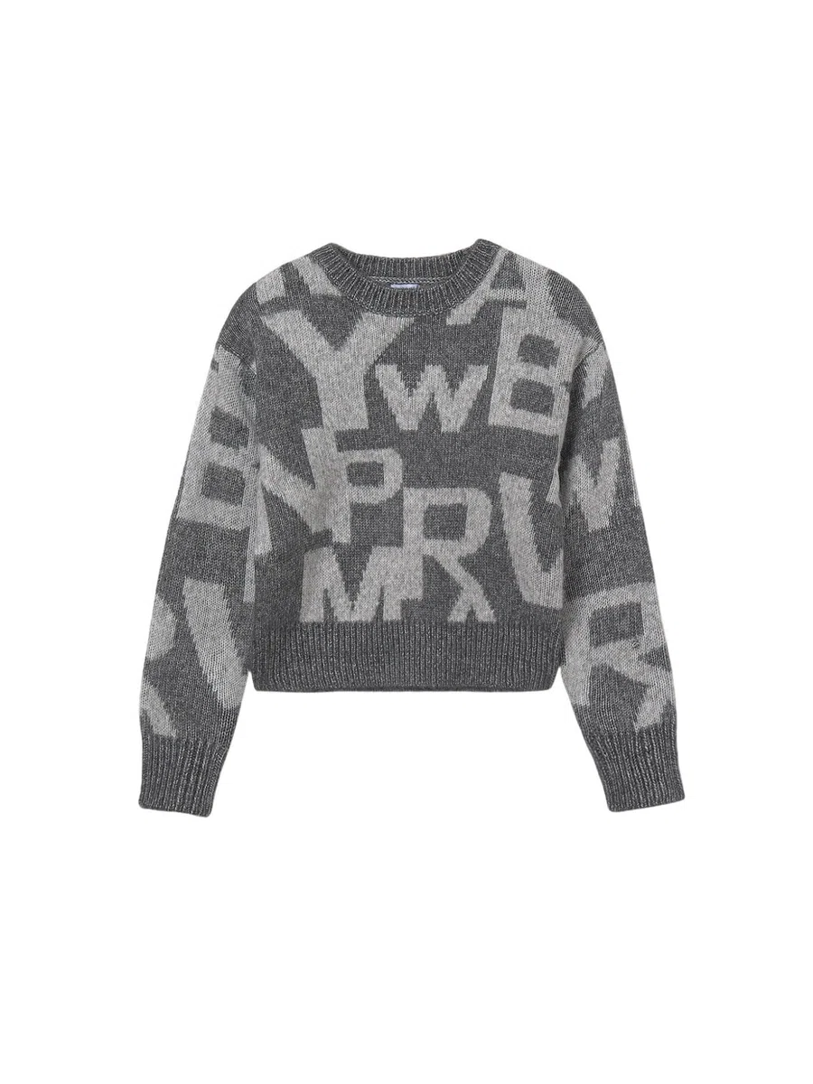 Mayoral Jersey Jacquard per Bambine e Ragazze Piombo