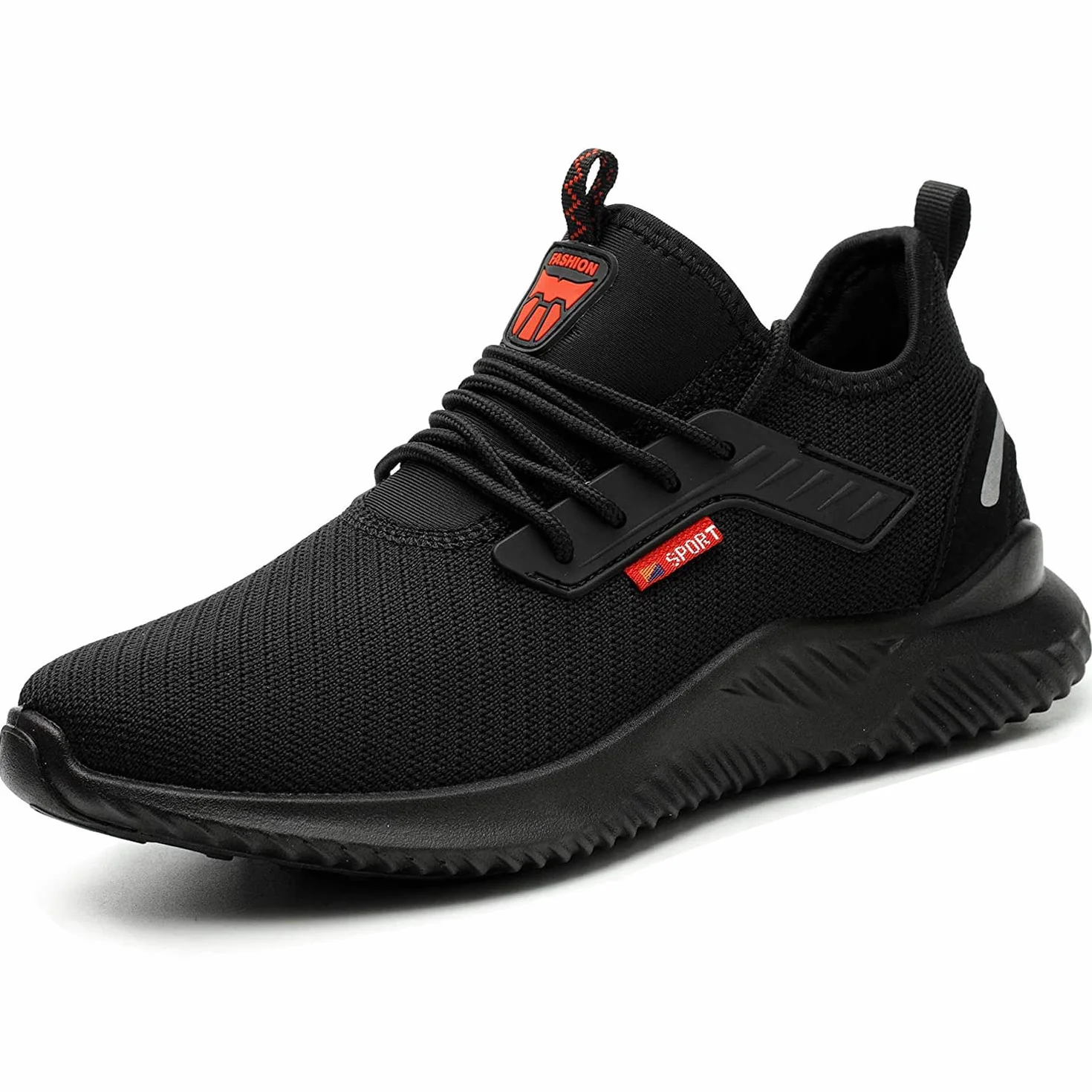 Calish Scarpe Antinfortunistiche Uomo Donna Scarpe da Lavoro con Punta in Acciaio Leggere Comode Scarpe Sicurezza Sportive Scarpe da Cantiere Antiscivolo Traspiranti