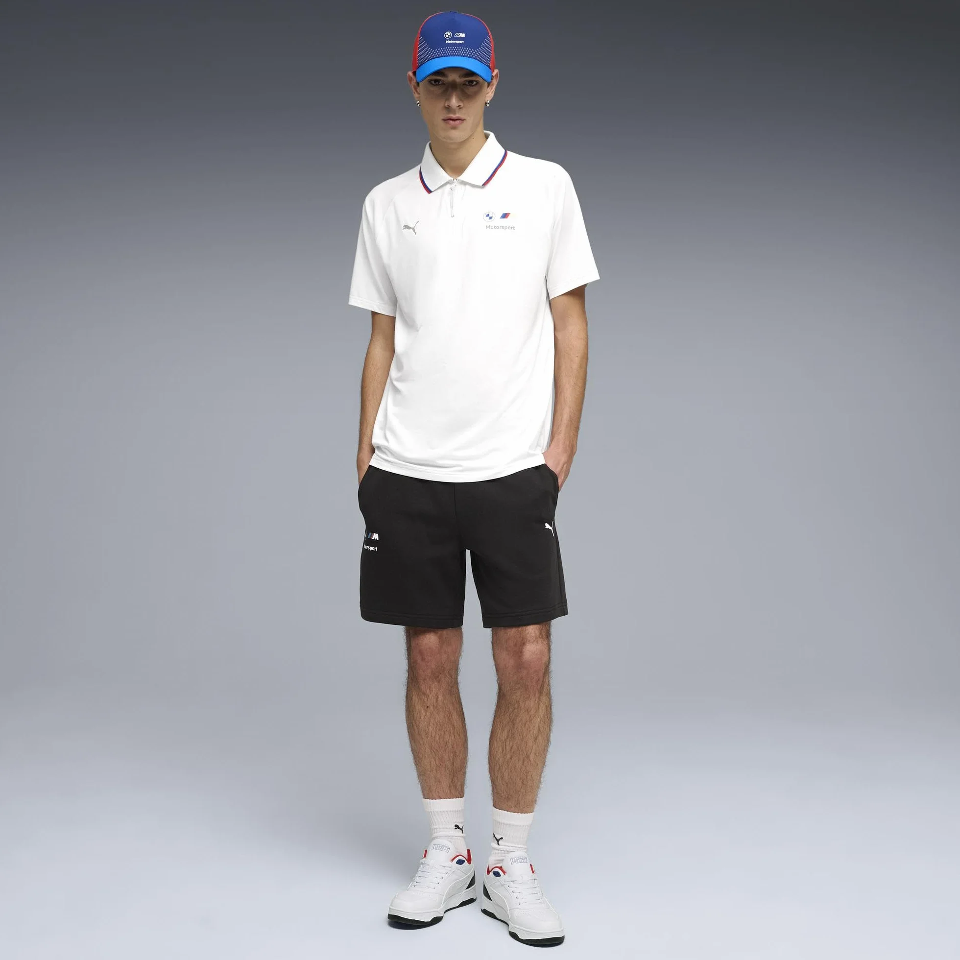 PUMA Shorts BMW M Motorsport Essentials da Uomo