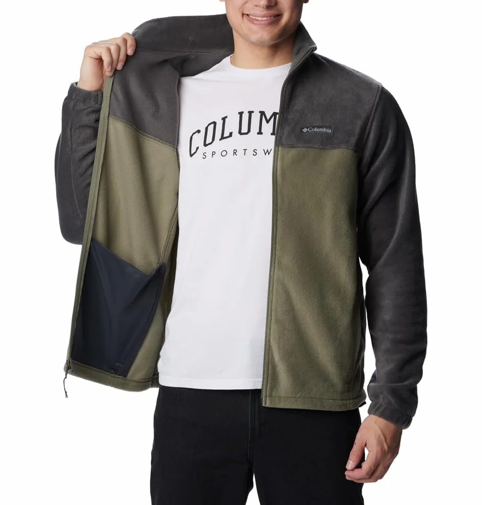 Columbia Steens Mountain Full Zip 2.0, Giacca In Pile Con Cerniera Intera Uomo
