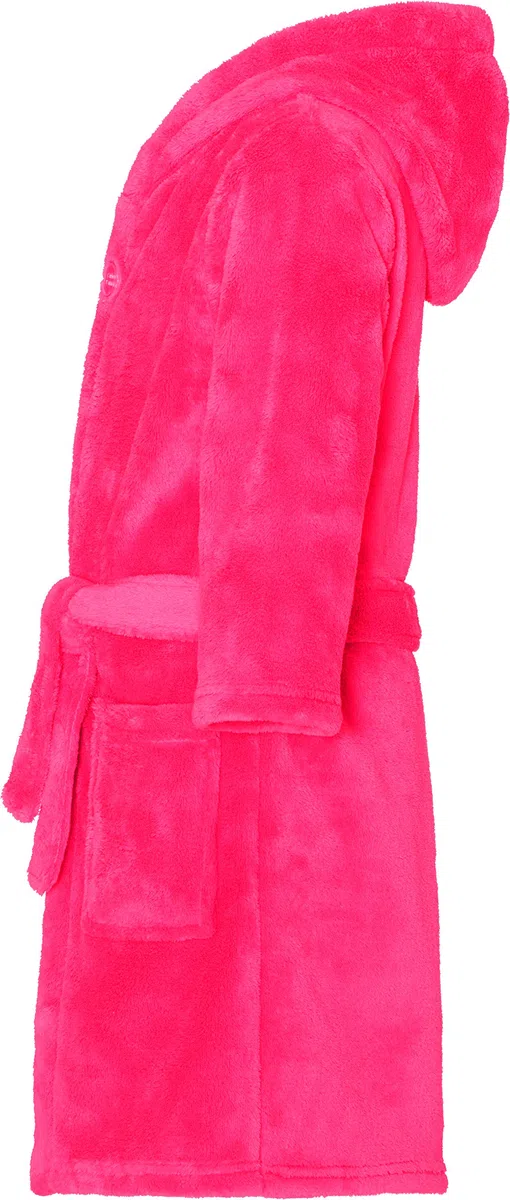 Playshoes Accappatoio in pile per bambini, Vestaglia Unisex - Bambini e ragazzi, rosa, 122/128