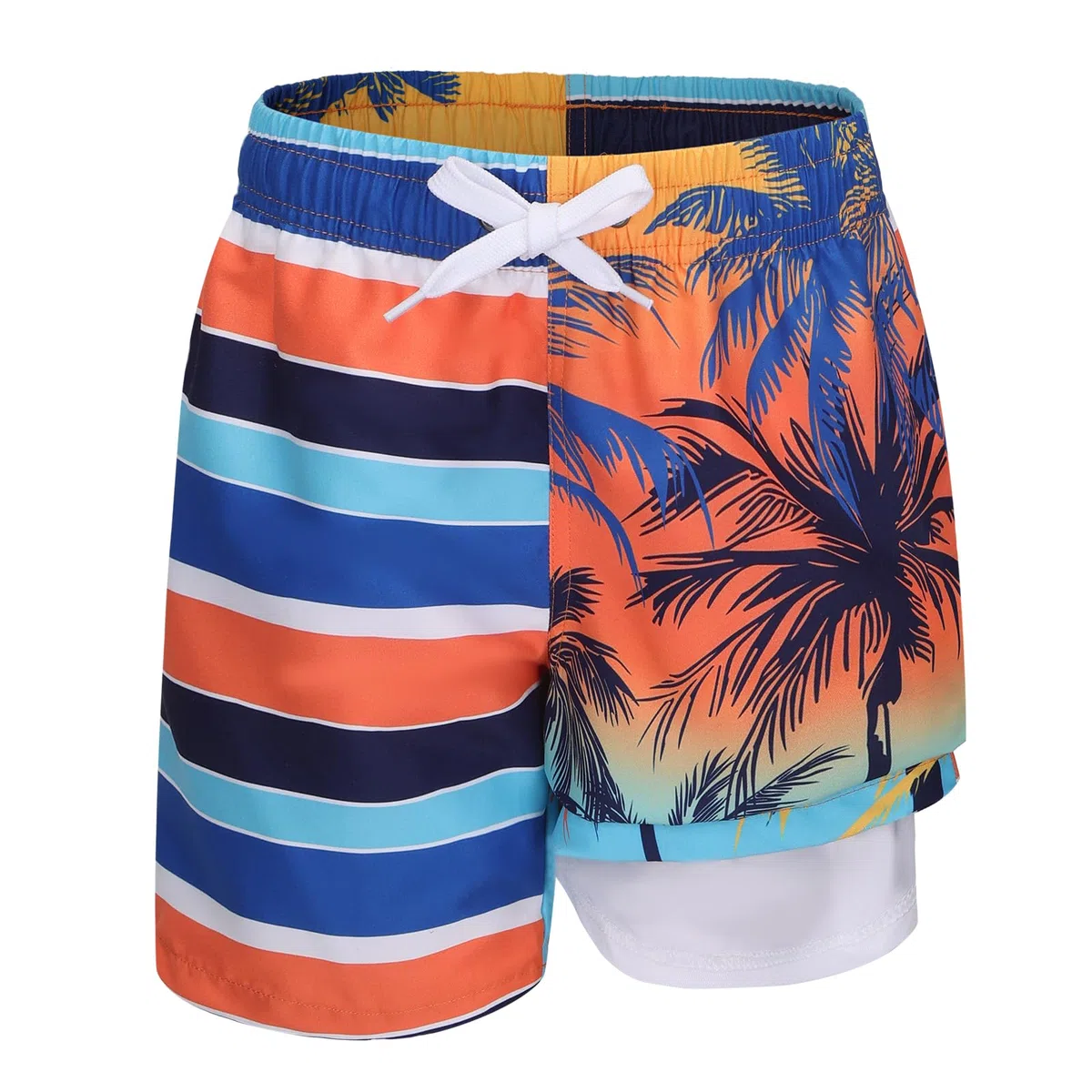 Costume da bagno per bambini, pantaloncini da bagno ad asciugatura rapida, a compressione, da spiaggia, da 3 a 16 anni