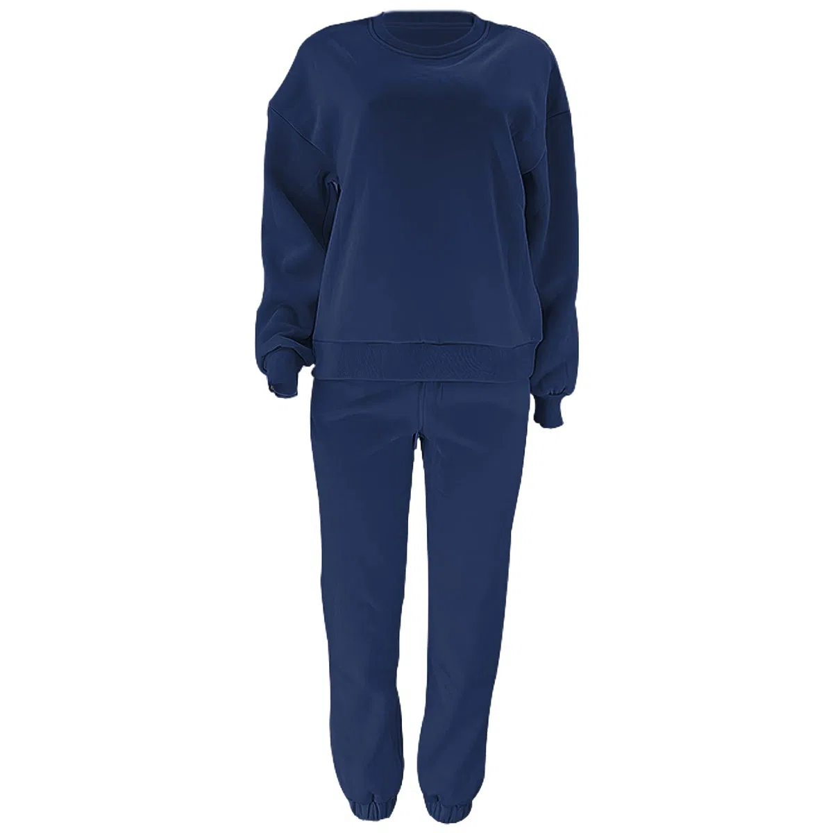 amropi Tuta da Donna Vello Foderato Pullover Felpa e Pantaloni Jogging Tute