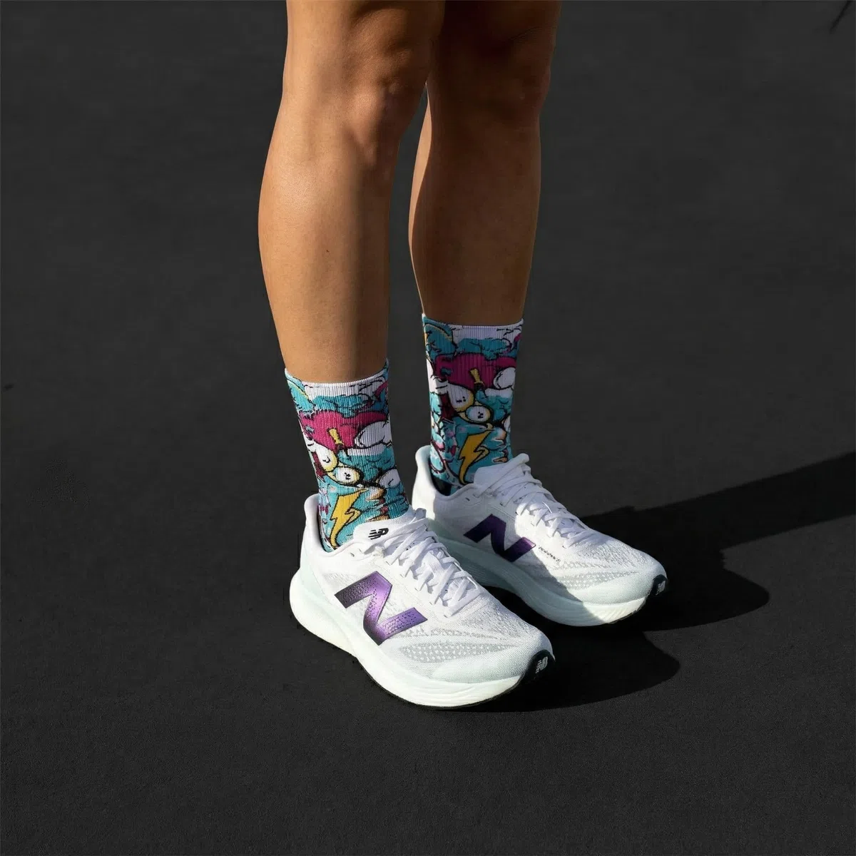 Jungle Socks Running Series - Pacco da 3 Calzini ad Alte Prestazioni per Running, Traspiranti, Comprimibili e Rinforzati.