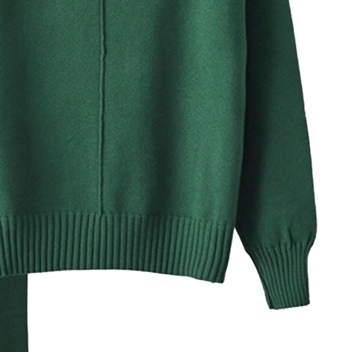 Completo Autunnale da Donna Composto da Due Pezzi, Maglione Oversize con Collo Alto, Pantaloni a Gamba Larga e Tuta Salotto 2025