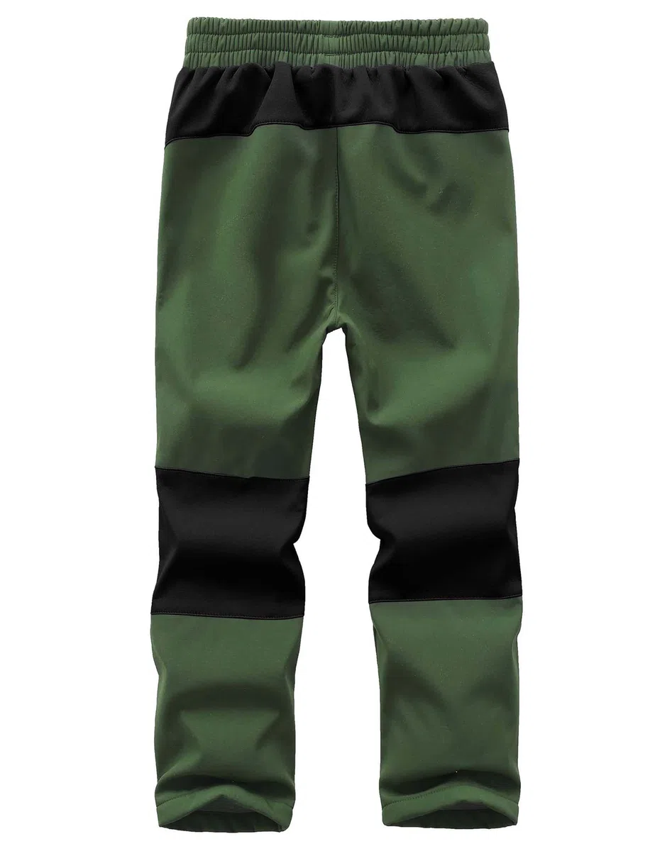 Pantaloni Neve Trekking Bambino Impermeabili Sci Pantaloni Sci Invernali Ragazze Pantaloni Escursionismo Pantaloni Traspirante da Softshell Invernali Pioggia