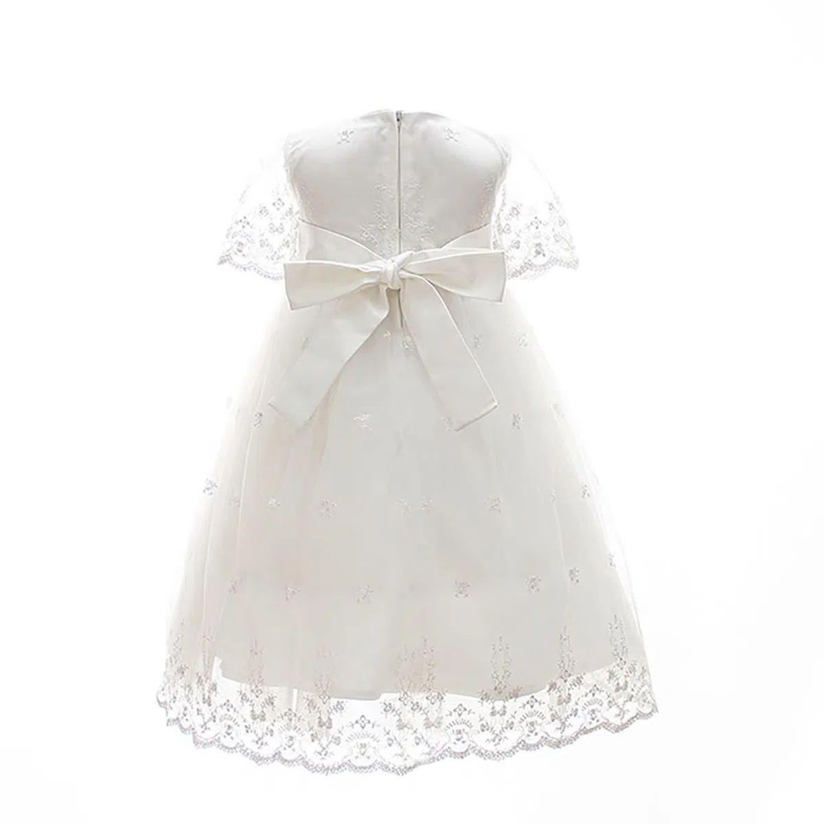 Abito Battesimo Bambina Abiti da Sposa Lunghi Bianchi Abiti da Sposa Formali per Neonati