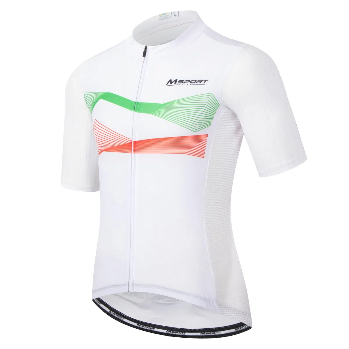 Msport Set Completo Abbigliamento Ciclismo – Maglia + Salopette con Pantaloncini Imbottiti in Gel 5D Antishock