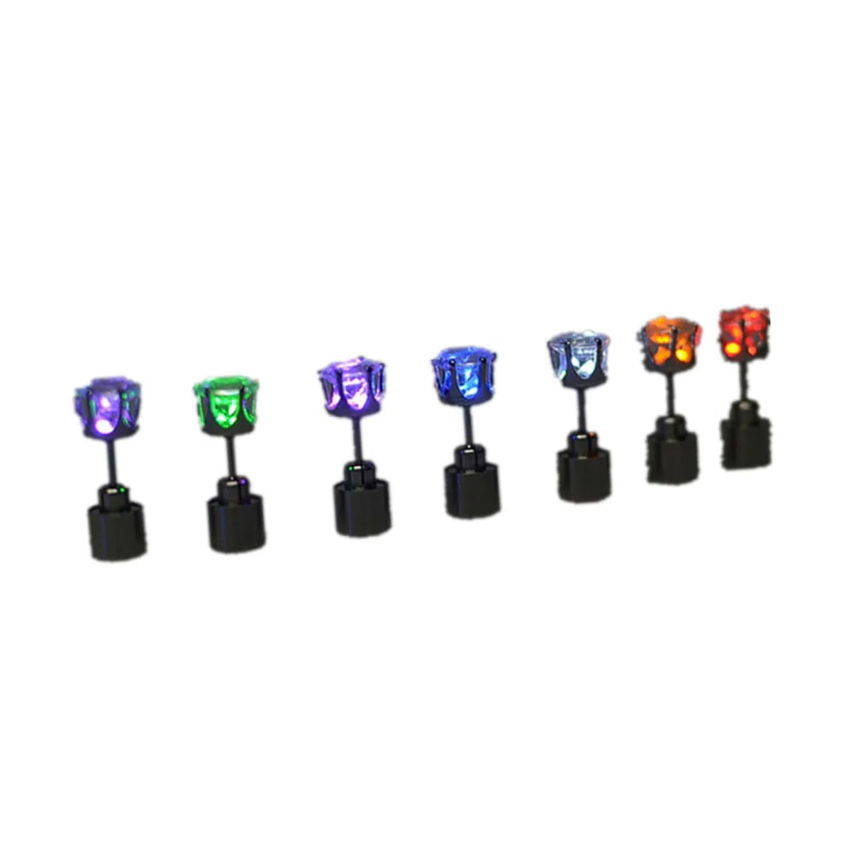 LIFKOME 14pezzi Led Luminosi Inossidabile Accessori Per e Concerti Unisex Flashing Per Notturni e Divertimento