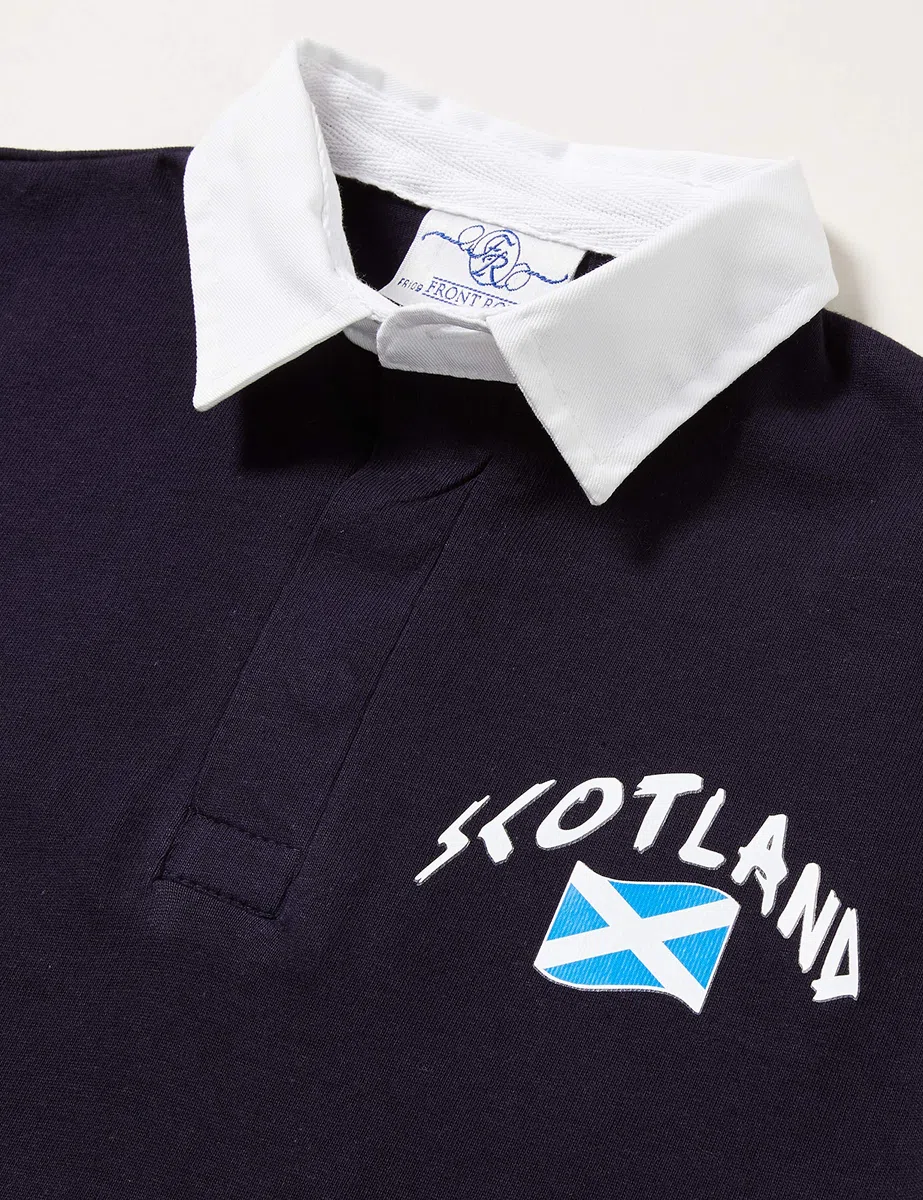 Polo Rugby Ecosse Enfant LS Polo Rugby Scozzese da Bambino LS Unisex - Bambini e Ragazzi