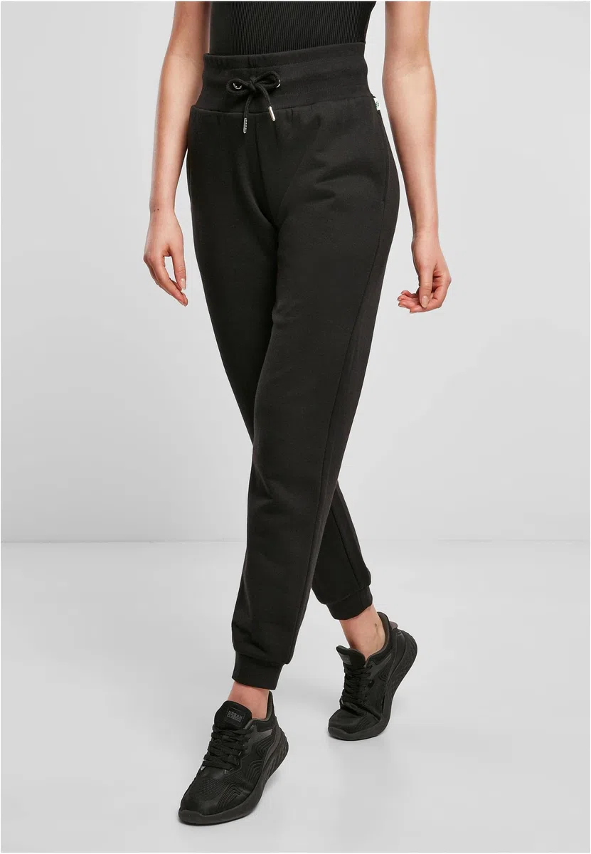 Urban Classics Damen Ladies High Waist Color Melange Sweat Pants