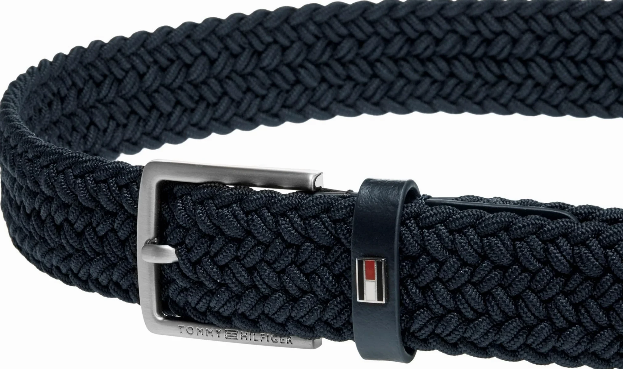 Tommy Hilfiger Braided Elasticated Belt Ka0ka00034 Cinture Unisex - Bambini e ragazzi (Pacco da 1)