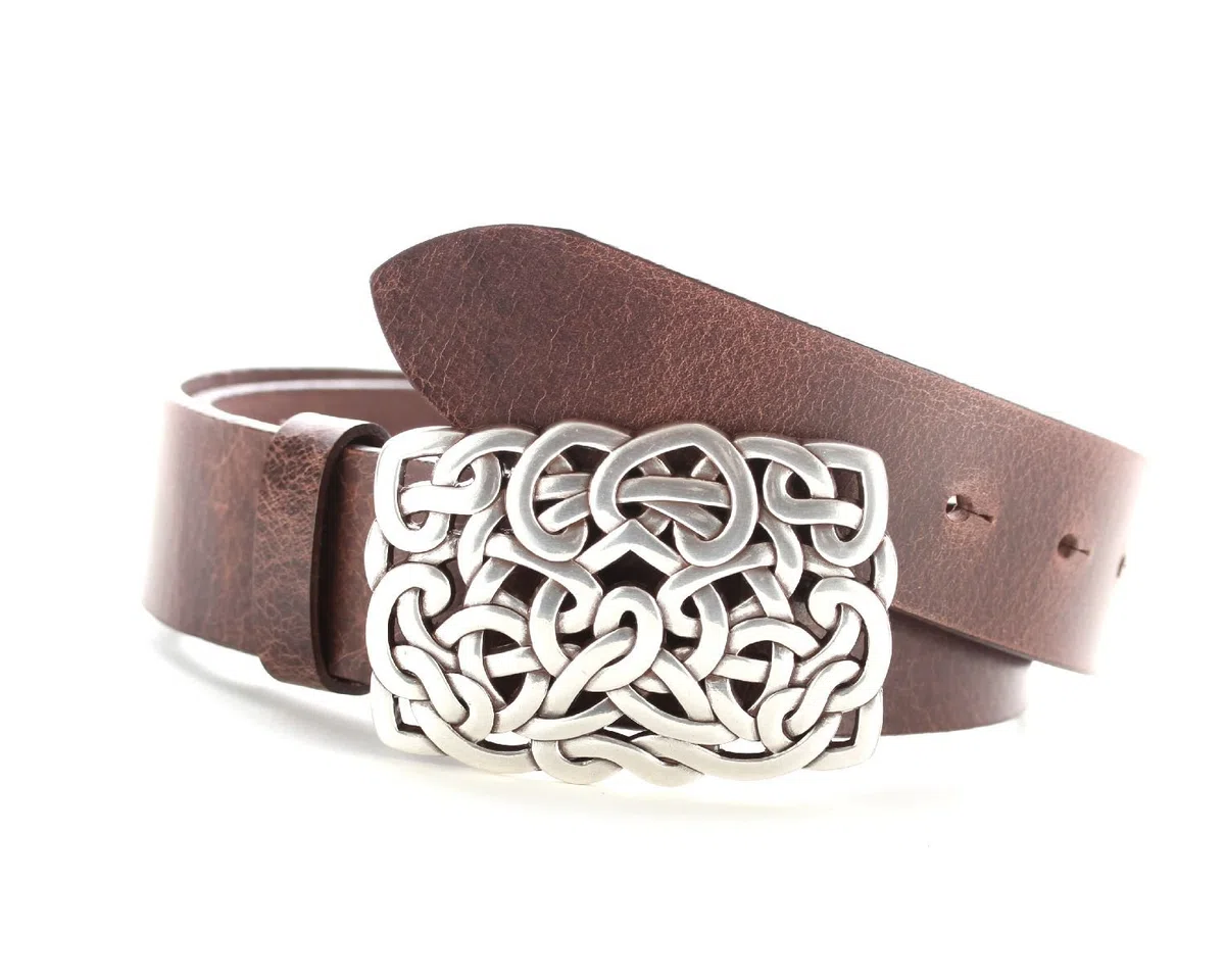 CENO Fibbie per cintura da donna cuoricini Belt Buckle