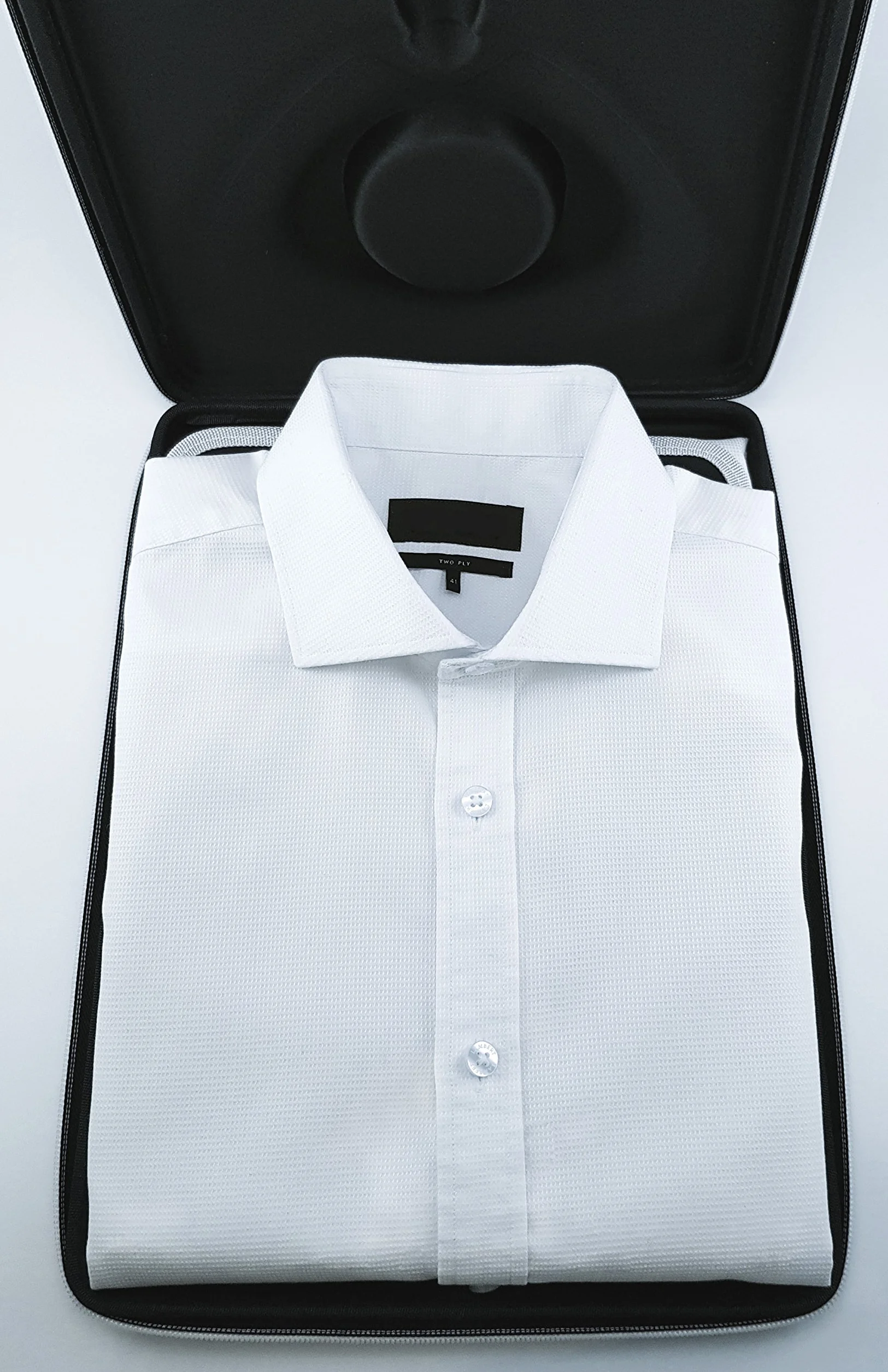 Packshi Porta Abiti da Viaggio - Porta Camicie da Viaggio - Porta Vestiti da Viaggio - Custodia da Viaggio per Camicie senza Pieghe - Idee Regalo Uomo