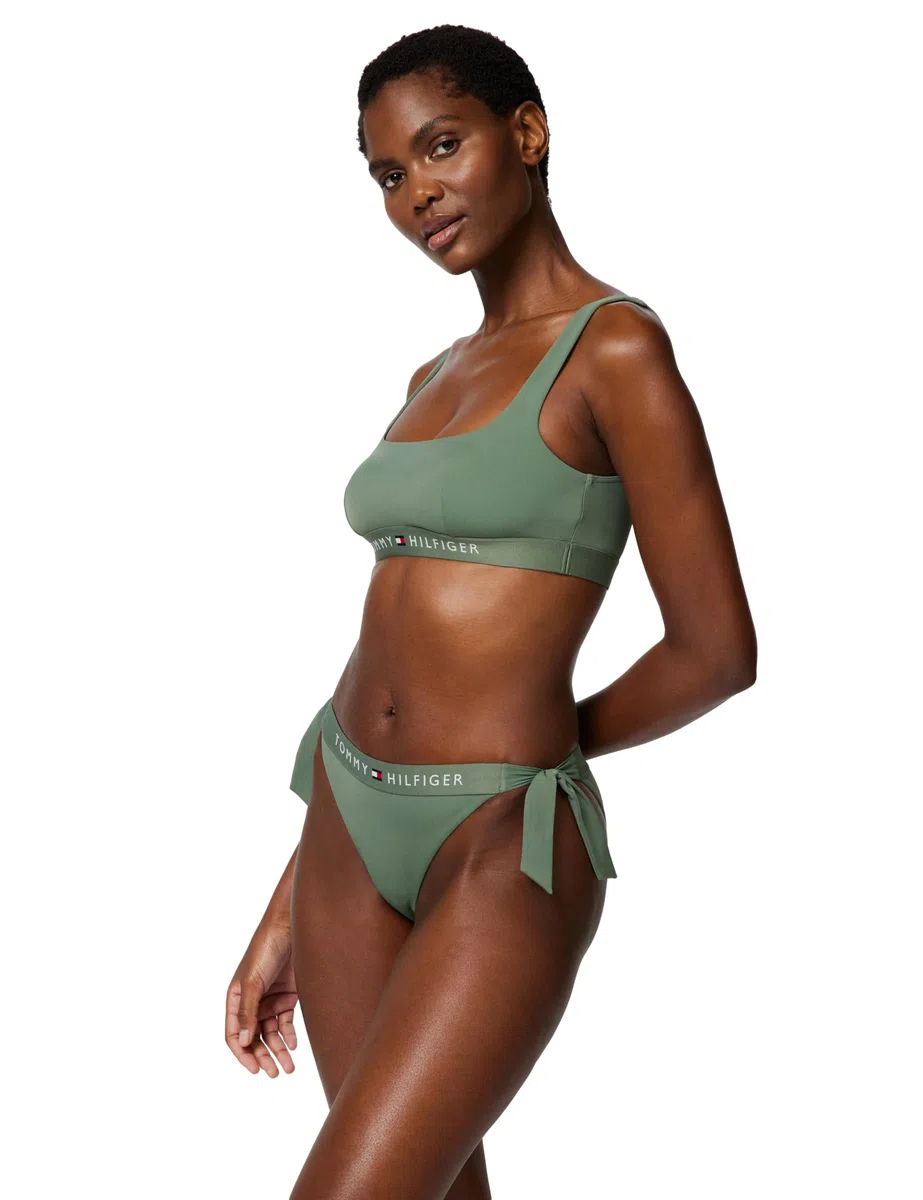 Tommy Hilfiger Top Bikini a Bralette Donna Non Imbottito