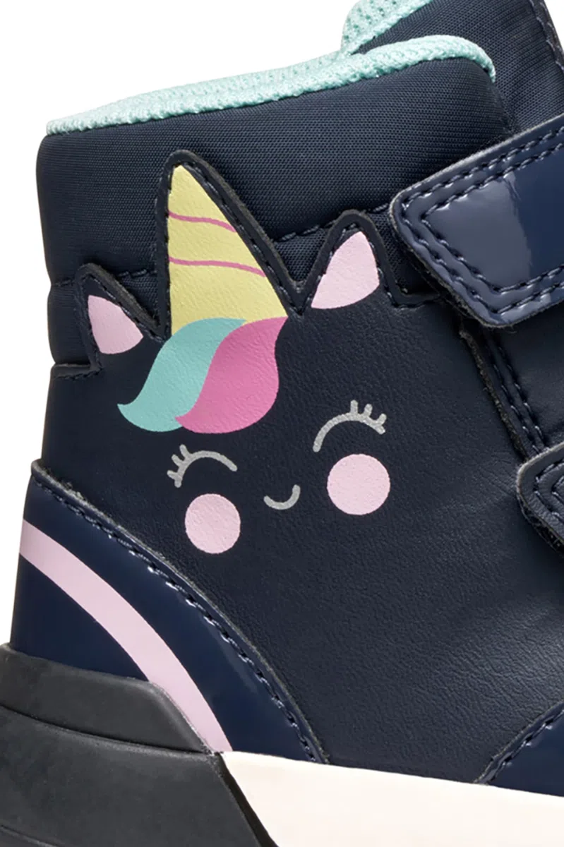 Geox B Trekkyup Girl B Ab Stivale alla cavigliaBimba 0-24